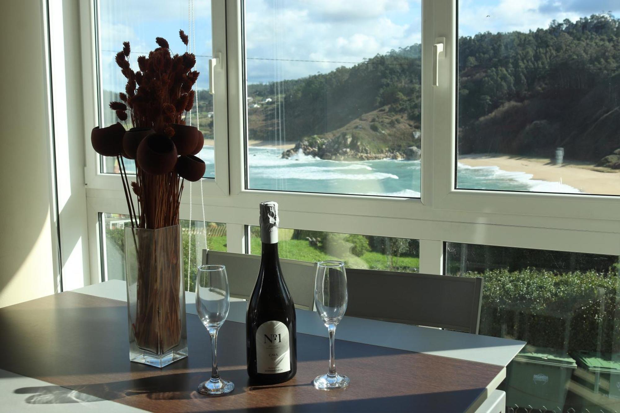 Apartamento Vistas Al Mar Porto de Espasante Exterior foto